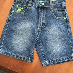 Toddler Girls Jean shorts by pellepella